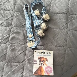 Blue Doggie Doorbell